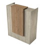 Hanah Home Mesa de Recepción MA104 - 4748 con Iluminación LED